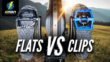 Are Flat Pedals As Fast As Clipless On An eBike? - Funn MTB Components