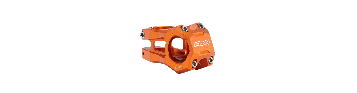 Funn Strippa EVO Threadless Bike Stem in Orange for hero image
