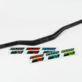 Funn mountain bike components - Black Ace Carbon Handlebar Black 30mm in a white background.