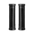 Funn mountain bike components - Hilt ES Slip - On Grips Black in a white background.