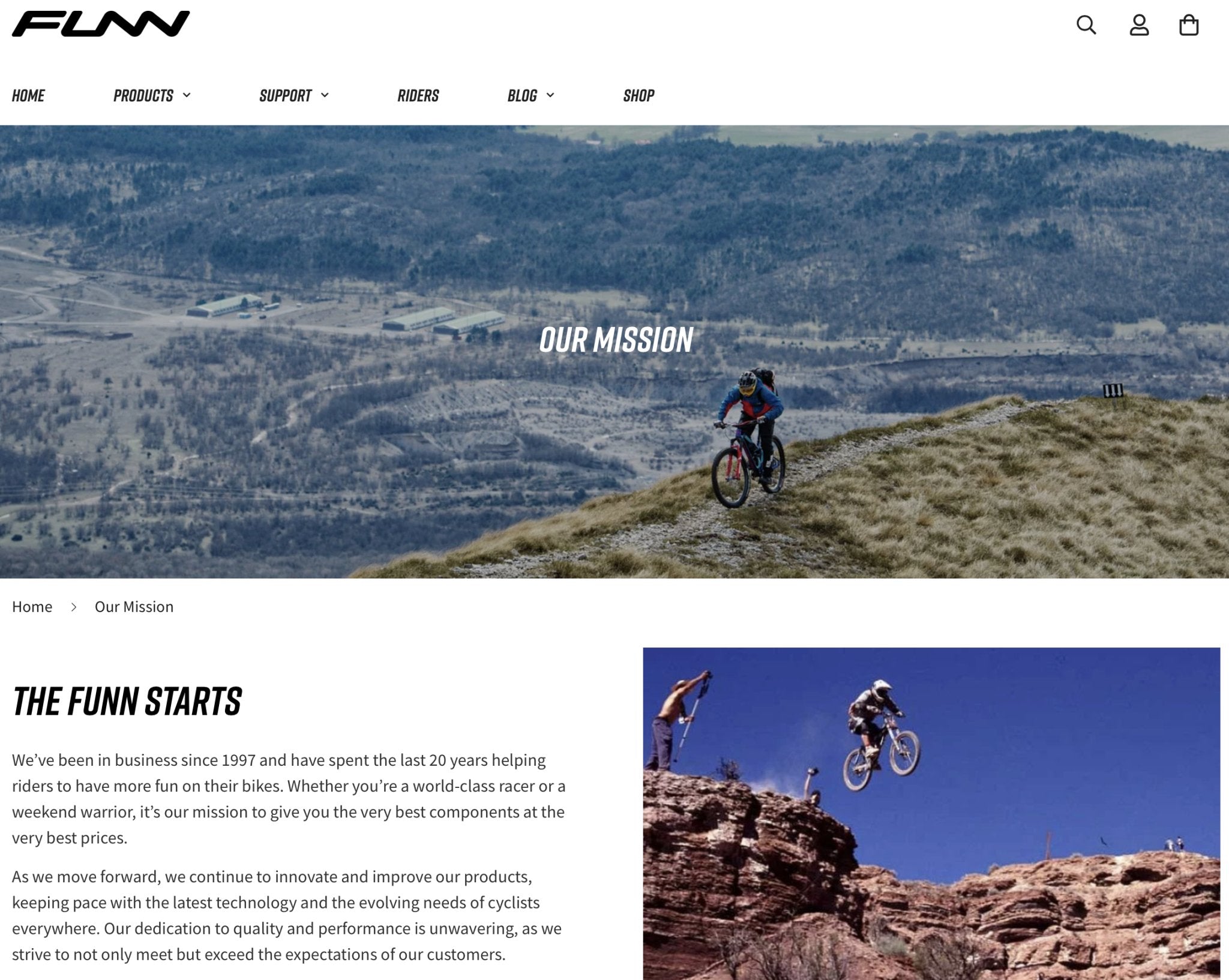 Welcome to the New and Improved Funn Website! - Funn MTB Components