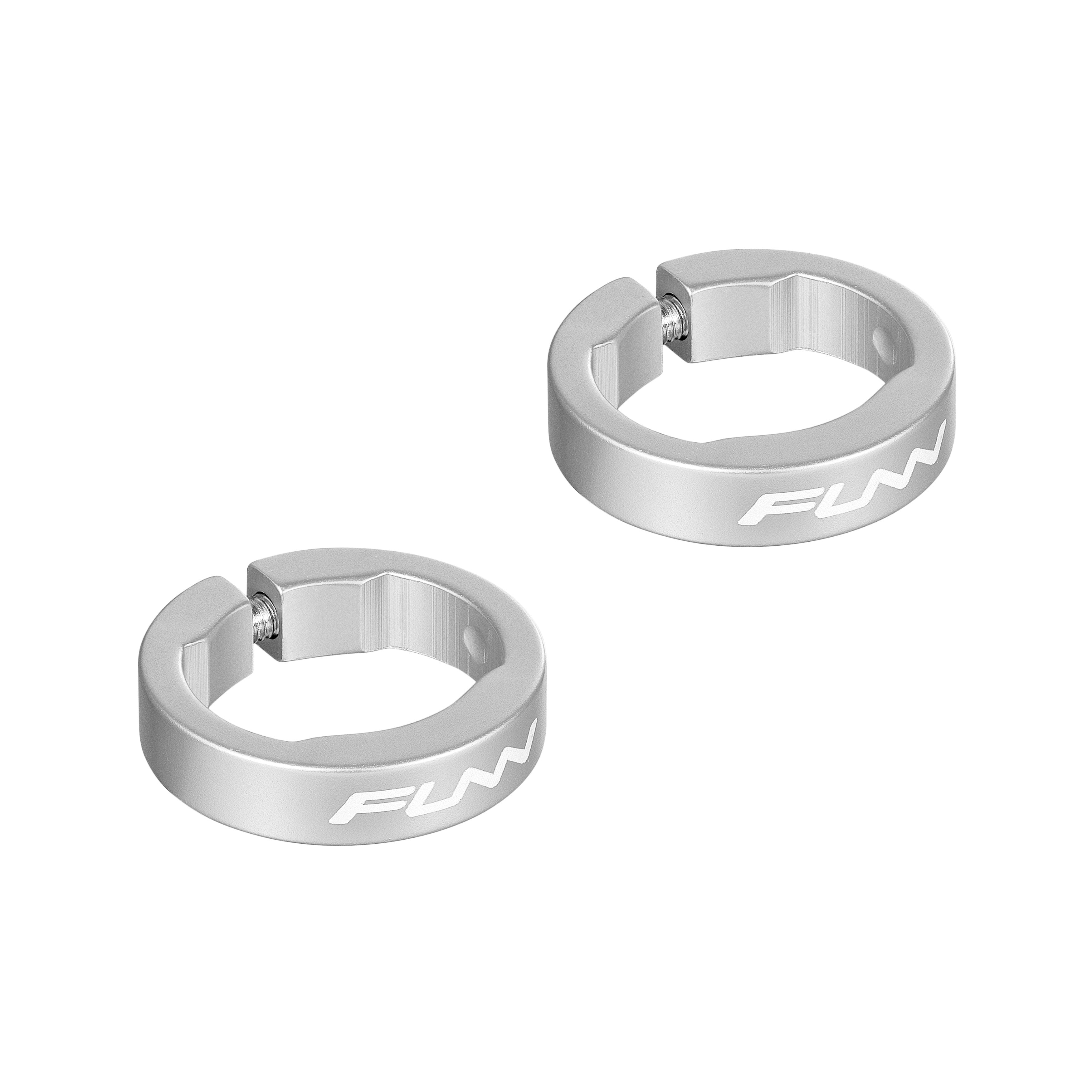 Alloy Bike Grip Clamping Rings for Hilt / Holeshot