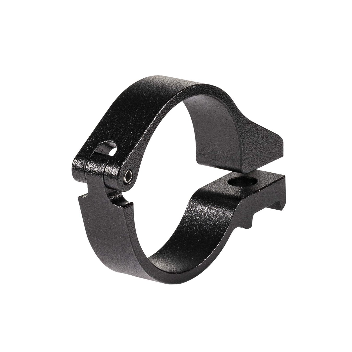 Black aluminum FUNN 31.8mm bar clamp bracket for mounting Updown dropper lever on MTB handlebars