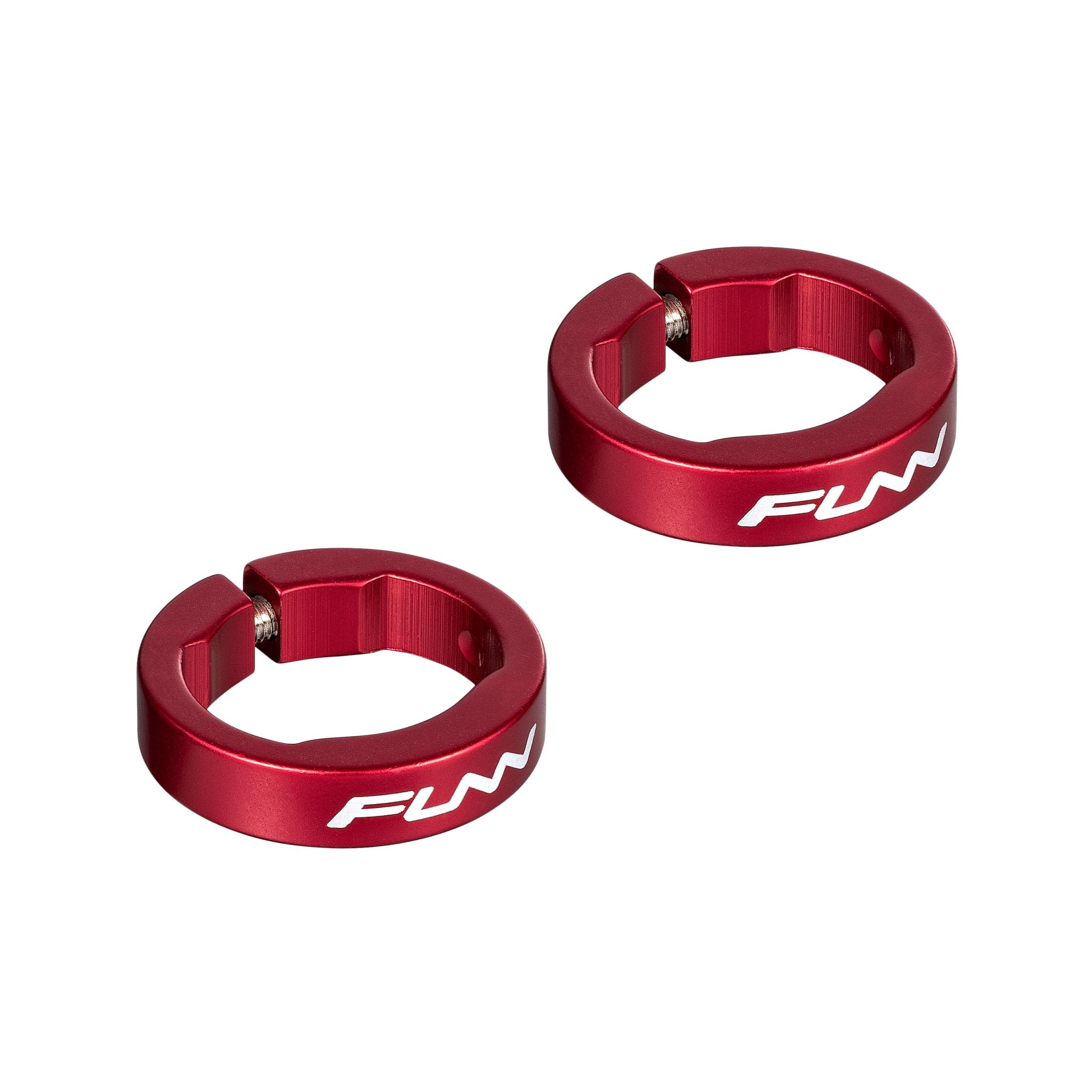 Funn Alloy Bike Grip Clamping Rings for Hilt / Holeshot