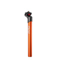 Funn mountain bike components - Blockpass Seatpost Orange 30.9mm 350mm in a white background.