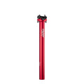 Funn mountain bike components - Crossfire Seatpost Red 27.2mm 350mm in a white background.