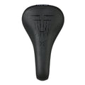 Funn mountain bike components - DJ Saddle Black in a white background.