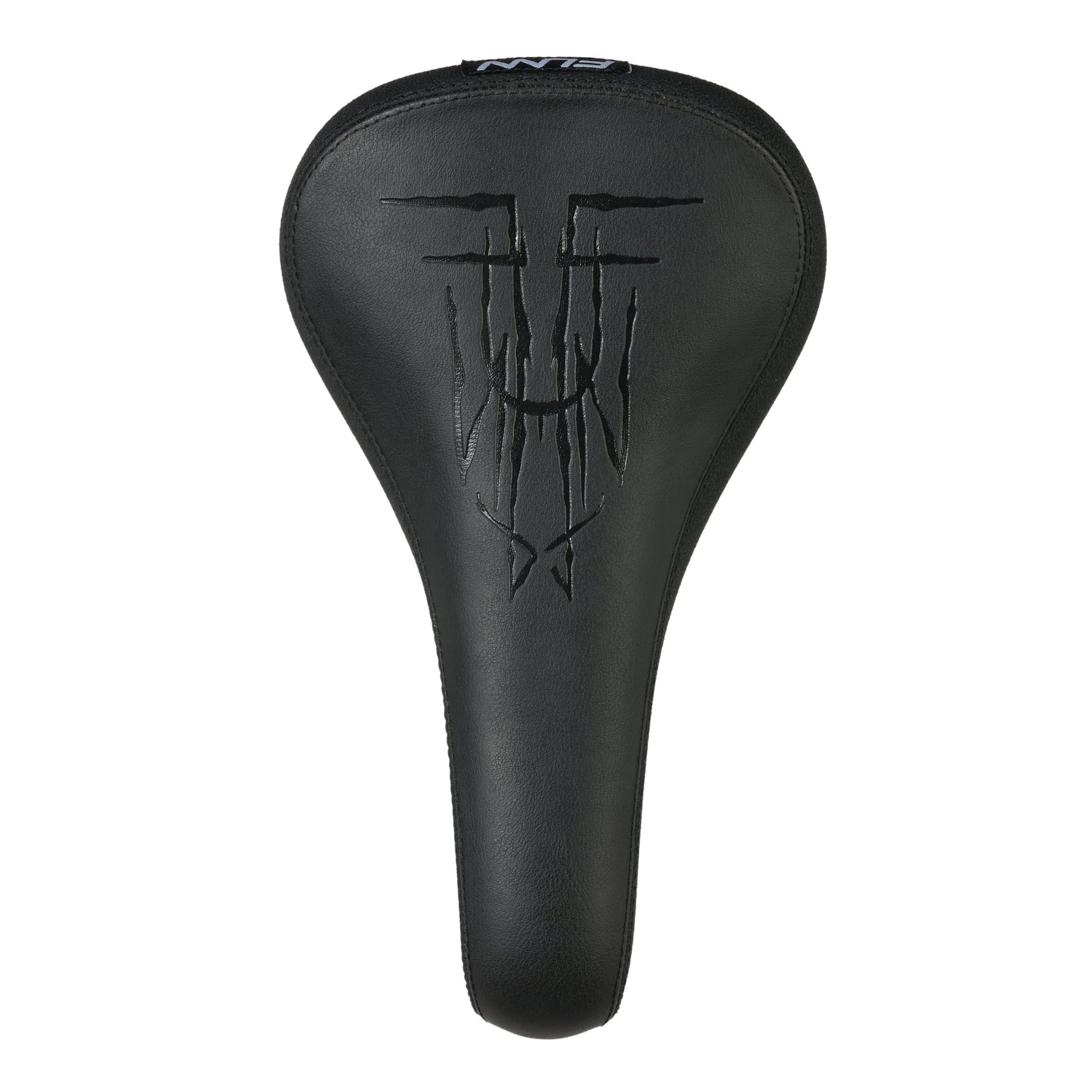 Funn mountain bike components - DJ Saddle Black in a white background.