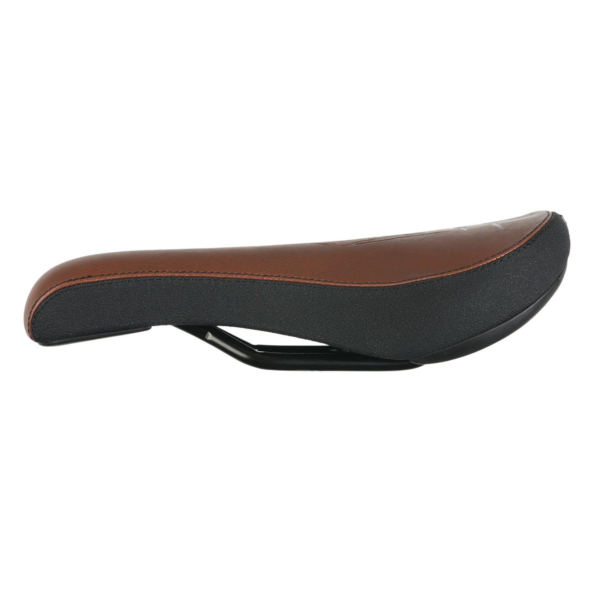 Funn mountain bike components - DJ Saddle Brown in a white background.