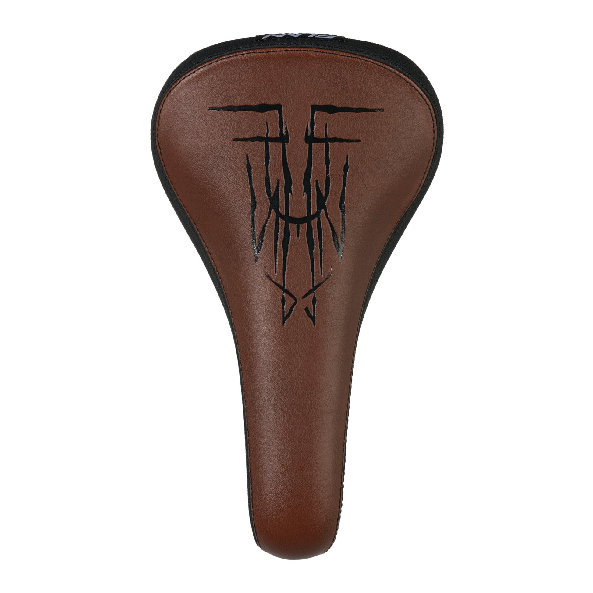 Funn mountain bike components - DJ Saddle Brown in a white background.
