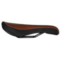 Funn mountain bike components - DJ Saddle Brown in a white background.