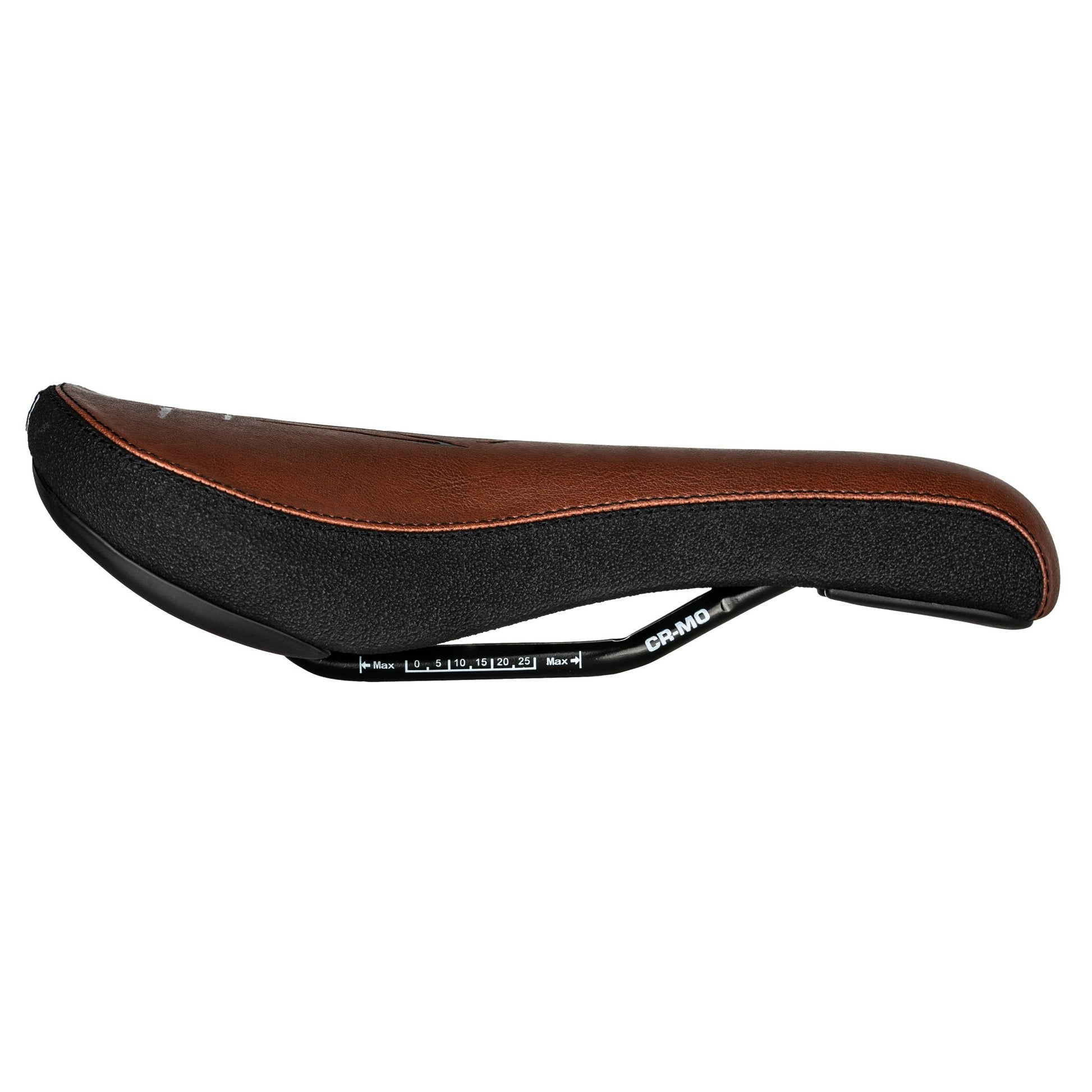 Funn mountain bike components - DJ Saddle Brown in a white background.