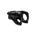 Funn mountain bike components - Equalizer Stem 31.8mm Black 50mm in a white background.