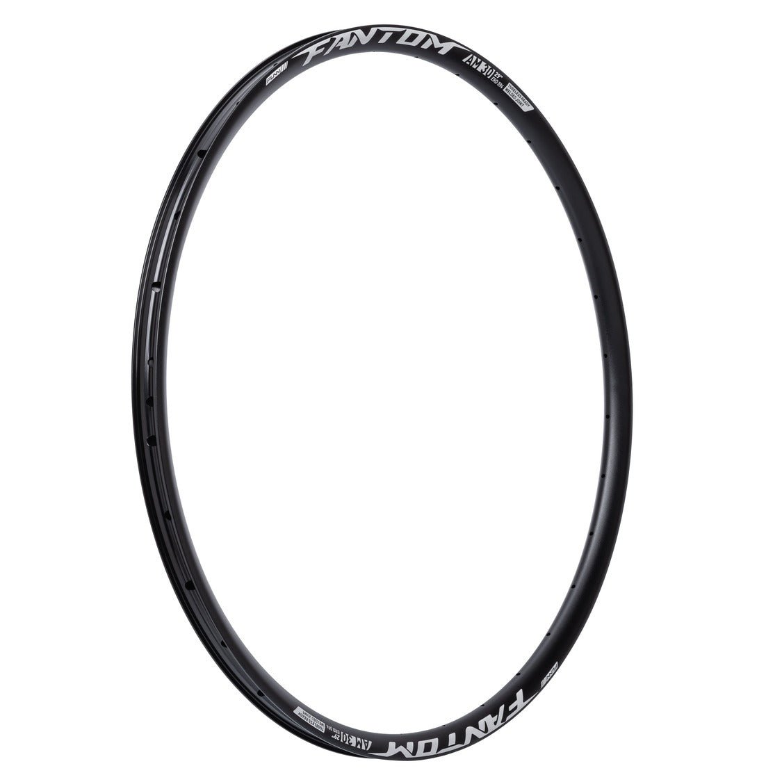 Funn mountain bike components - Fantom Rim AM30 in a white background.