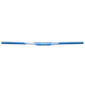 Funn mountain bike components - Full On Riser Handler 31.8mm 7mm Blue in a white background.