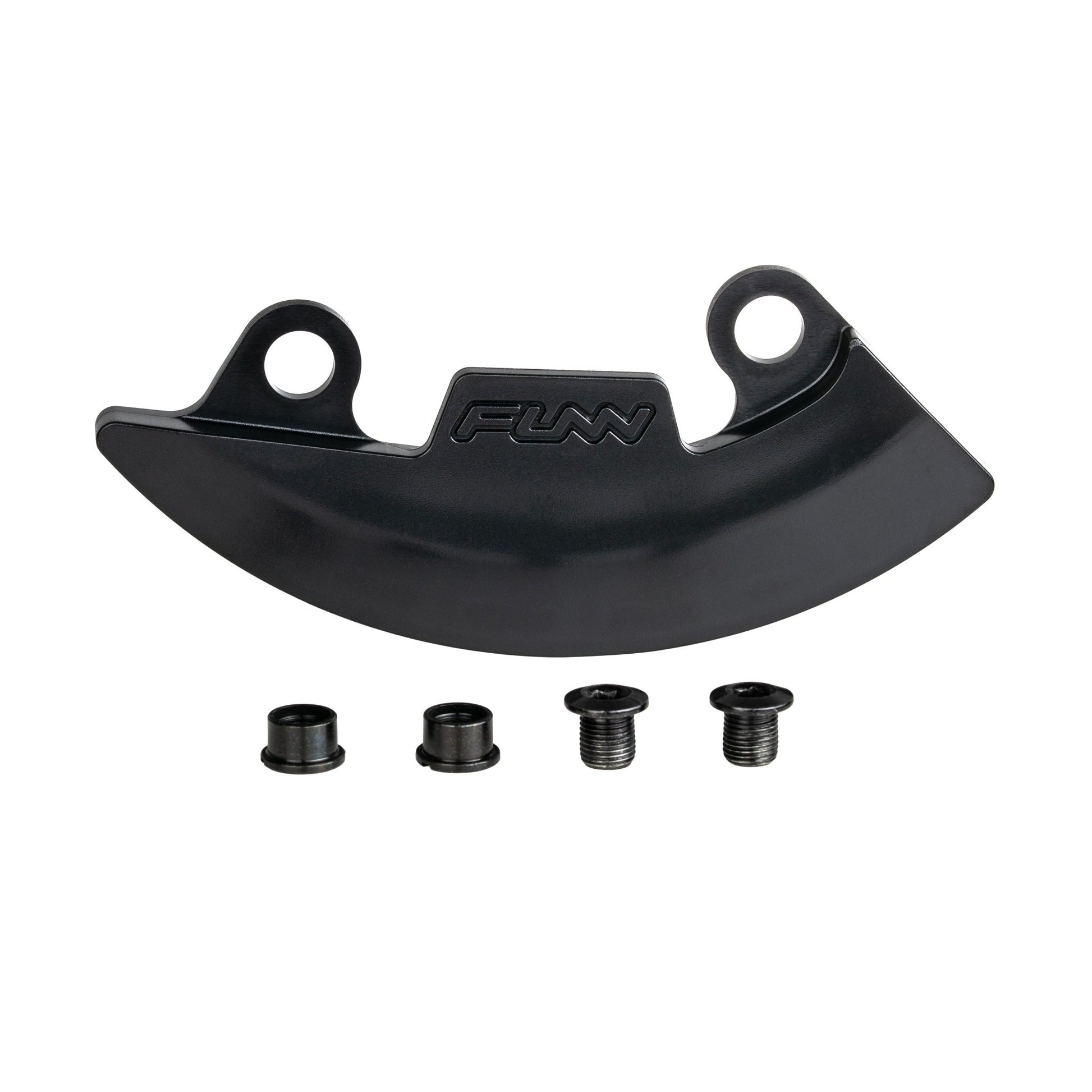 Funn mountain bike components - Funn Zippa DH Bash Guard Replacement Kit in a white background.