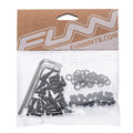 Funn mountain bike components - Funndamental Pedal Pin Kit in a white background.