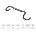 Funn mountain bike components - G - Wide Gravel Handlebar 500mm in a white background.