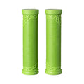 Funn mountain bike components - Hilt ES Slip - On Grips Green in a white background.