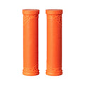 Funn mountain bike components - Hilt ES Slip - On Grips Orange in a white background.