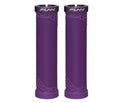 Funn mountain bike components - Hilt Lock - On Grips Purple in a white background.