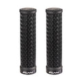 Funn mountain bike components - Holeshot Lock - On Grips Black in a white background.