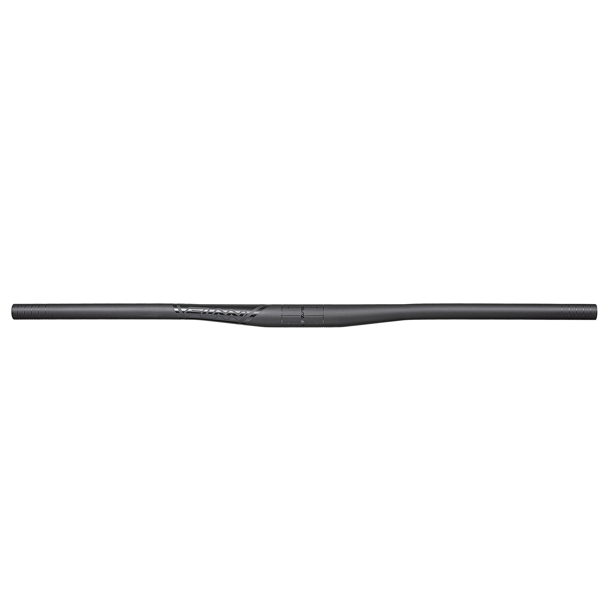 FUNN Kingpin Riser Handlebar, black alloy flat bar with 7mm rise and 31.8mm clamp for mountain bike control