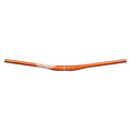 Funn mountain bike components - Kingpin Riser Handlebar 35mm 15mm Orange in a white background.