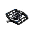 Funn mountain bike components - Mamba Clipless Pedals Black Double side in a white background.