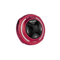 Funn mountain bike components - NOS Air Fork Valve Cap F-Type Red in a white background.