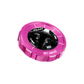 Funn mountain bike components - NOS Air Fork Valve Cap RS-Type Pink in a white background.