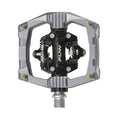 Funn mountain bike components - Ripper Clipless Pedals Grey in a white background.