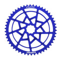 Funn mountain bike components - Slingshot Extension Cog Blue in a white background.