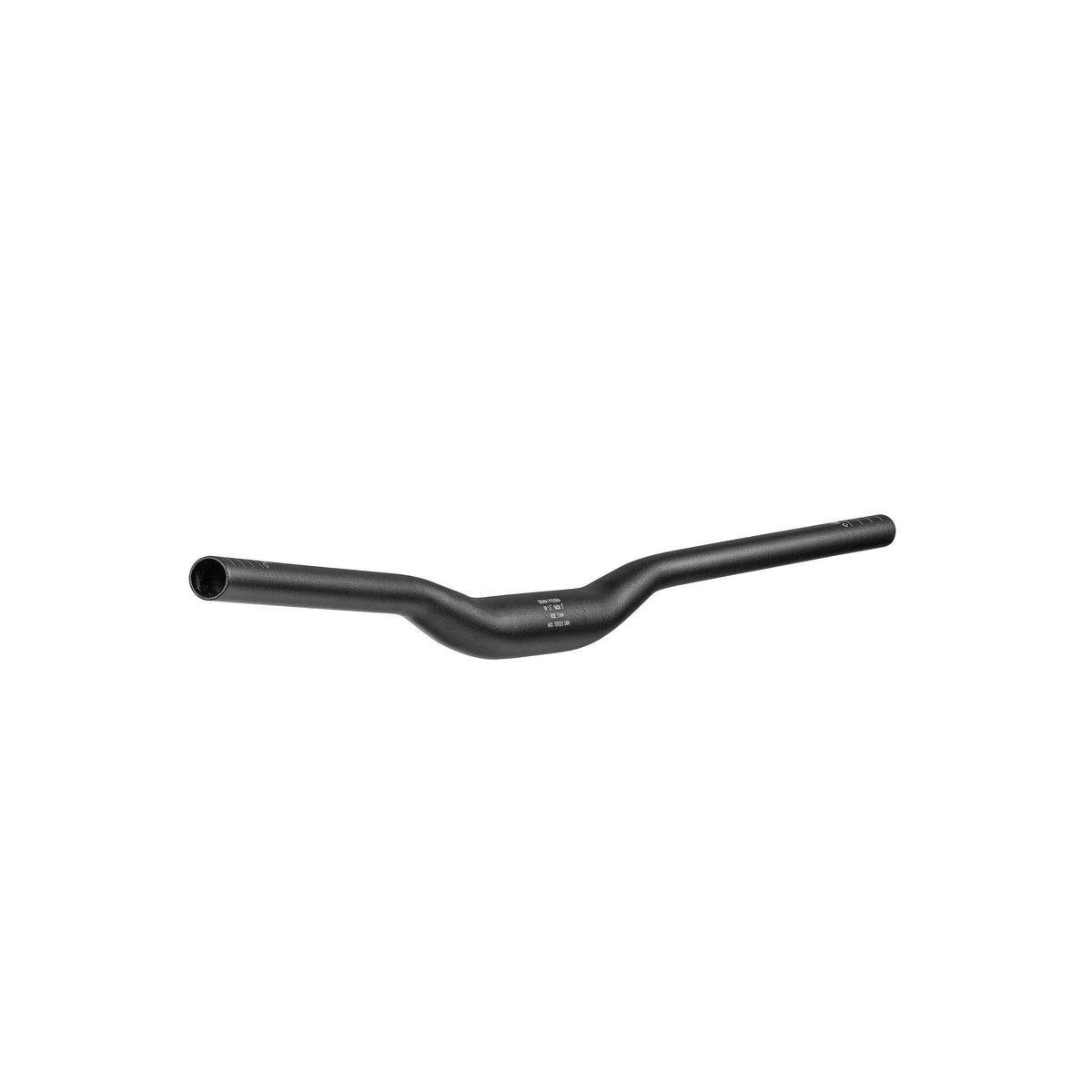 FUNN Speedrun Junior Handlebar, black alloy riser bar with slight sweep for kids’ mountain bikes and comfy control