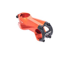 Funn mountain bike components - Stryge Drop Stem 31.8mm 75mm Orange in a white background.