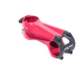 Funn mountain bike components - Stryge Drop Stem 31.8mm 85mm Red in a white background.