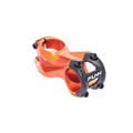 Funn mountain bike components - Stryge Riser Stem 60mm Orange in a white background.