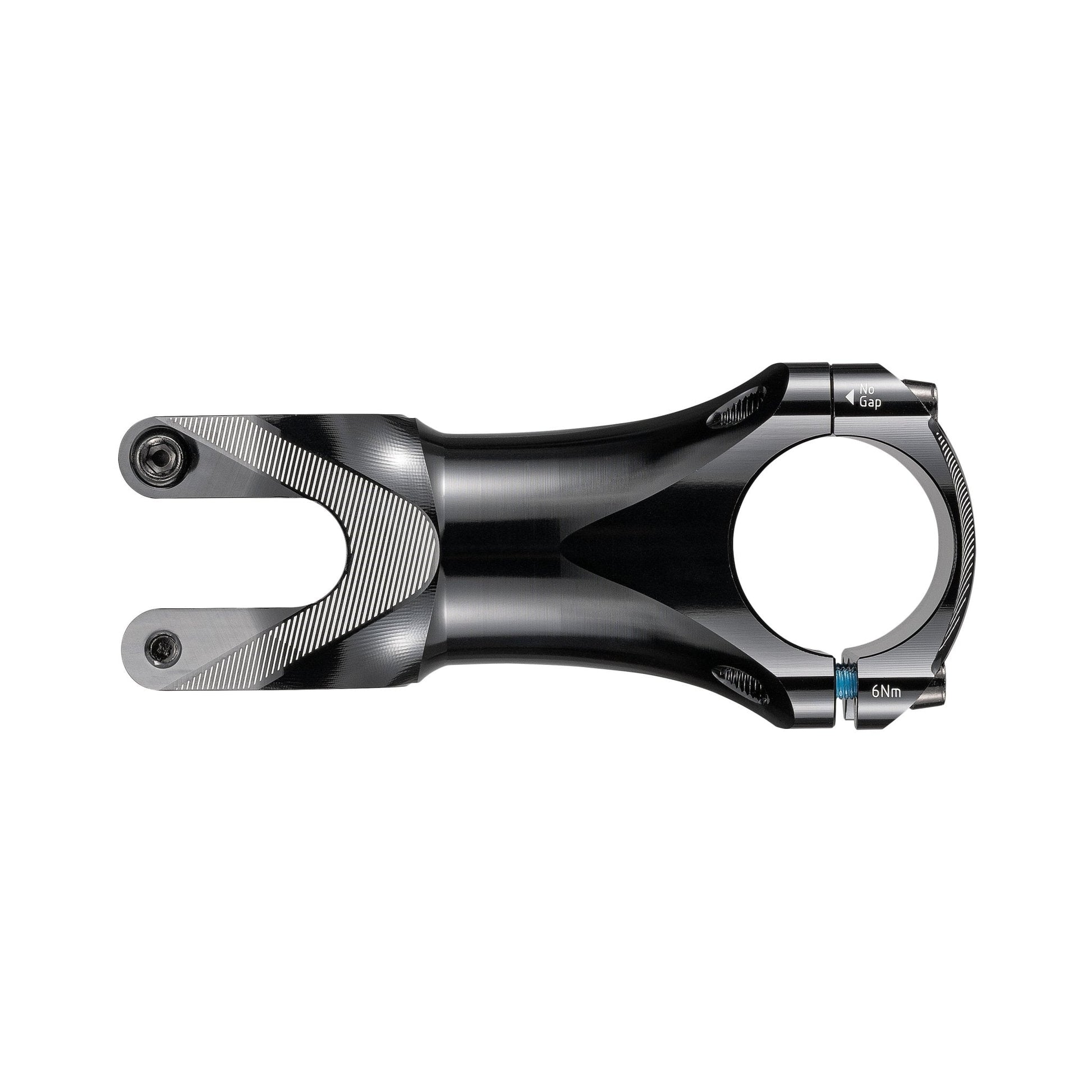 Funn mountain bike components - Tron Stem 80mm in a white background.