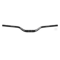 Funn mountain bike components - Upturn High Riser Handlebar Black 55mm in a white background.