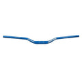 Funn mountain bike components - Upturn High Riser Handlebar Blue 40mm in a white background.