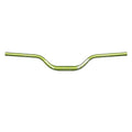 Funn mountain bike components - Upturn High Riser Handlebar Green 75mm in a white background.