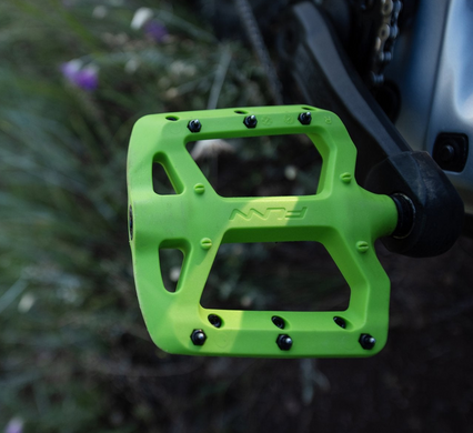 Neon green mountain bike pedals sale