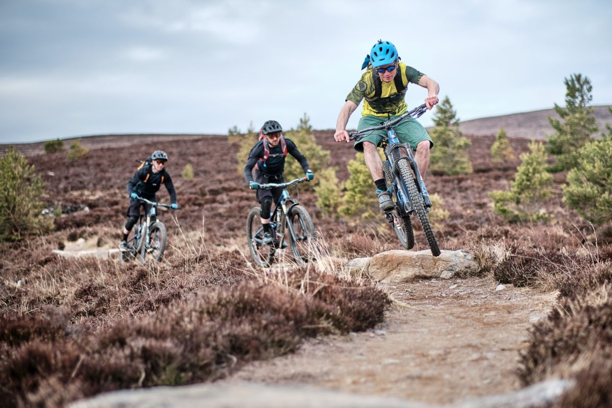 Funn riders navigate their bikes through Scottish Wilderness for a wild ride 03
