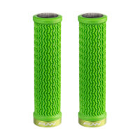 A pair of Holeshot grips on a white background.
