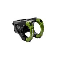 a green Equalizer bike drop stem with 35mm bar clamp size and 35mm length.