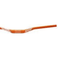 an orange Funn Full On bike handlebar with 35mm bar clamp diameter and 30mm rise