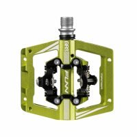 funn mamba s double sided clipless pedals green 03