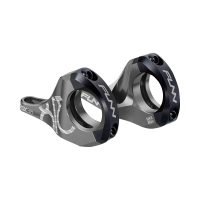 a pair of gray RSX bicycle direct mount stems with 31.8mm bar clamp size and 30mm rise.