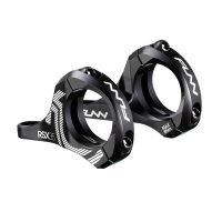 a pair of black RSX bicycle direct mount stems with 35mm bar clamp size and 20mm rise 02