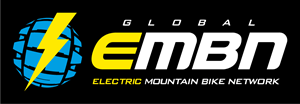 The logo for global embn electric mountain bike network.